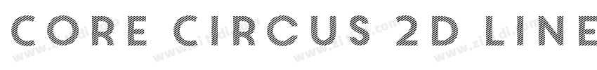Core Circus 2D LINE字体转换